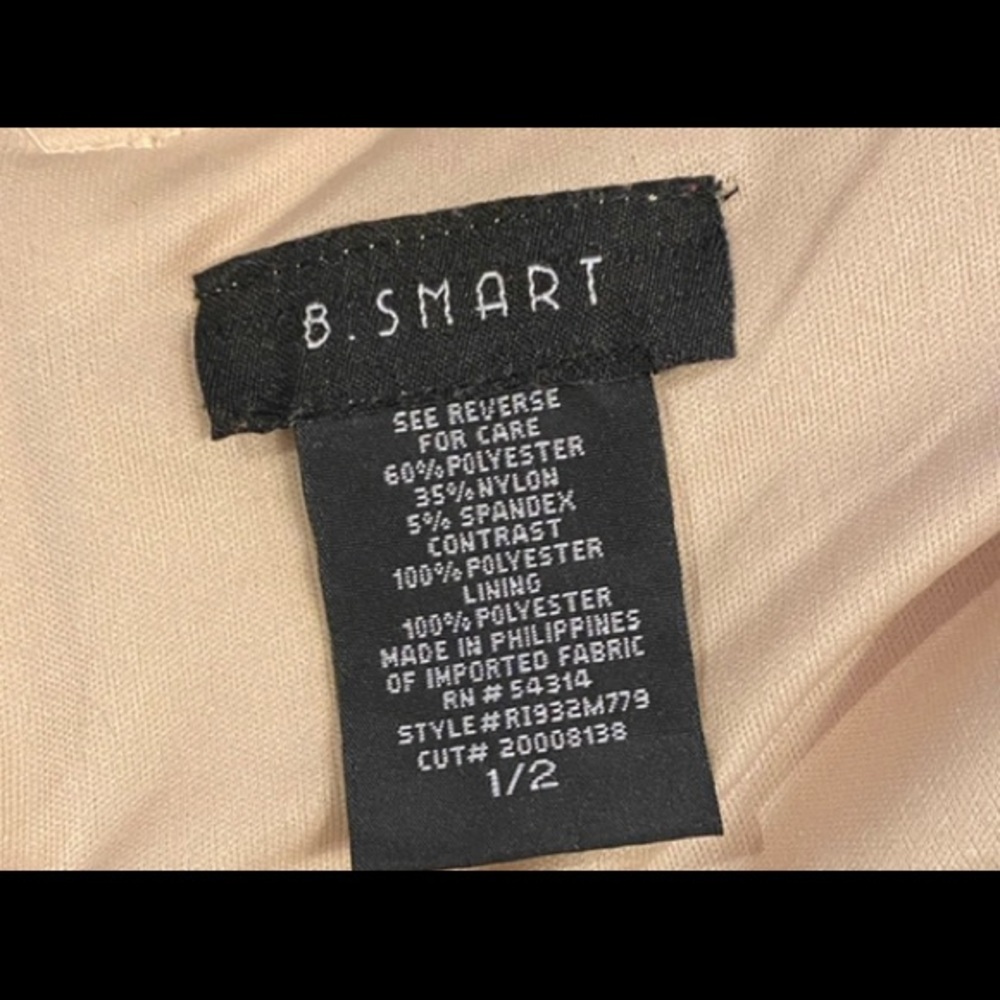 B. Smart black and gold dress. Size 1-2 - Picture 5 of 8